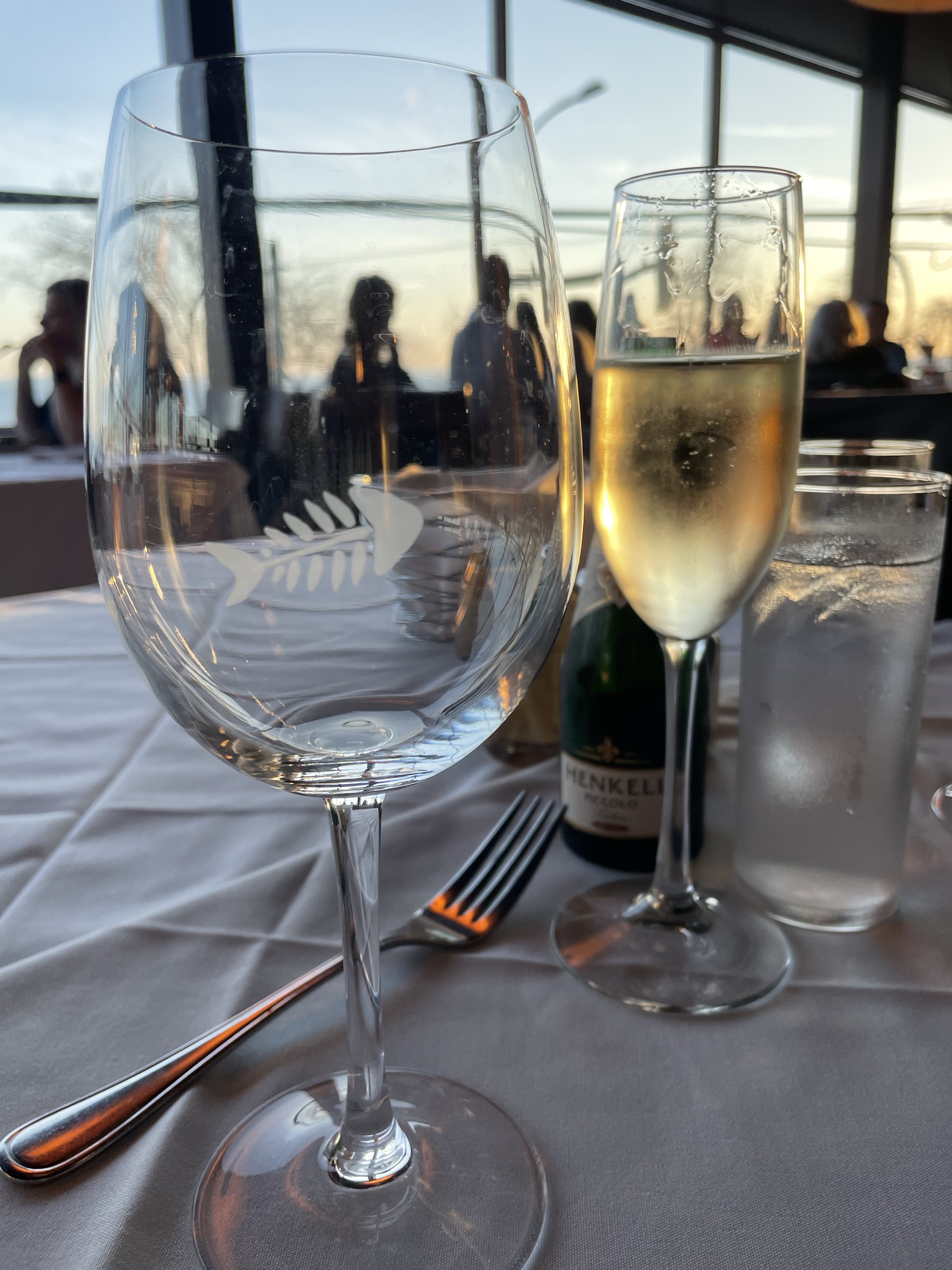 An impromptu dinner; Ocean View at White Rock