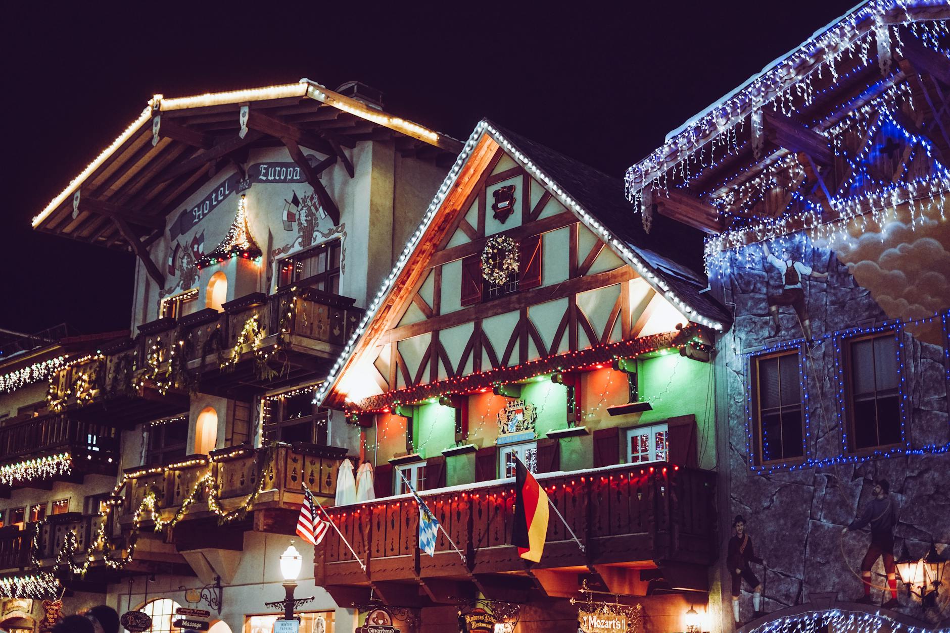 Quaint Bavarian Leavenworth, USA